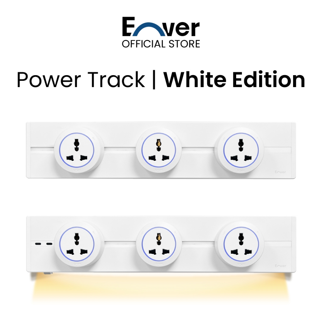 Enver Power Track | Slim S+ (USB-C & LED Light) รางไฟอัจฉริยะเอนเวอร์ Slim S+