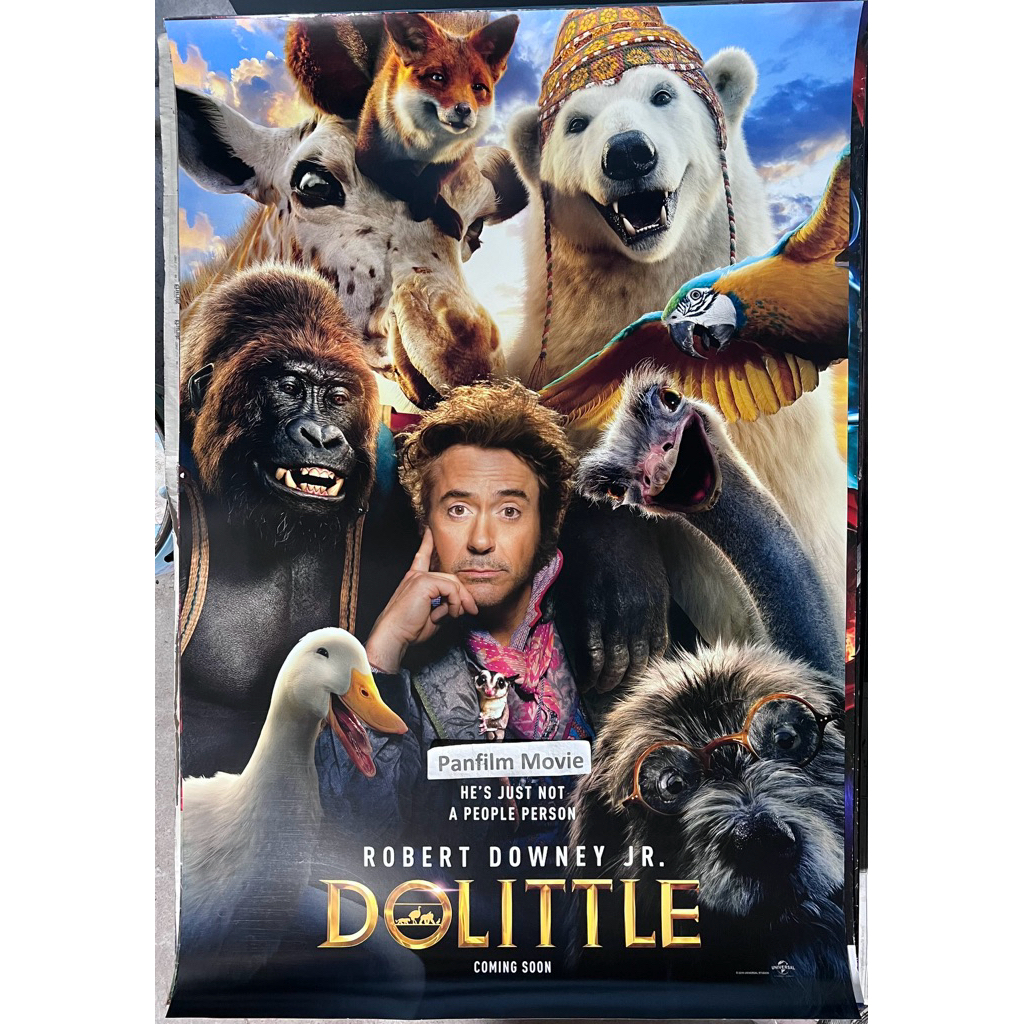 Dolittle (ด็อกเตอร์ ดูลิตเติ้ล) โปสเตอร์ภาพยนตร์
