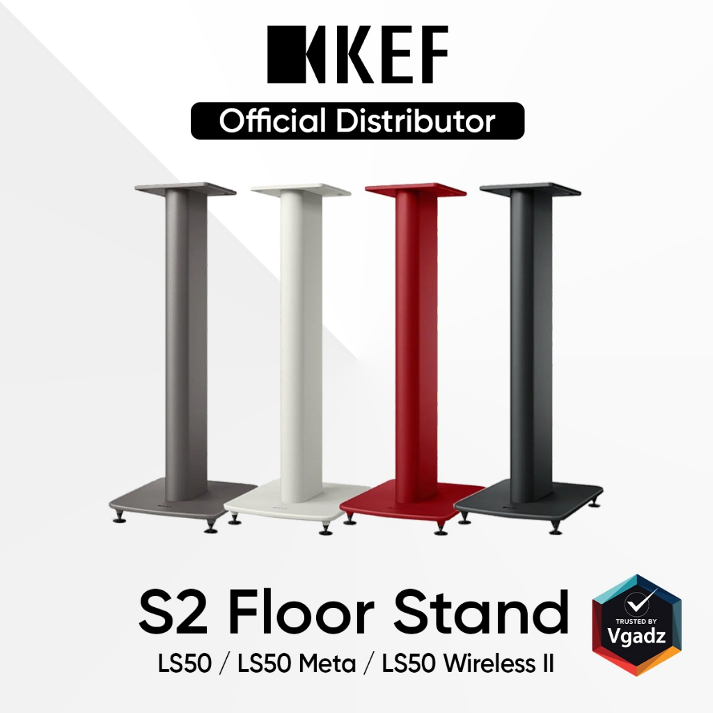 KEF ขาตั้งลำโพงสำหรับ LS50 / LS50 Meta / LS50 Wireless II รุ่น S2 Floor Stand (เซ็ตคู่)