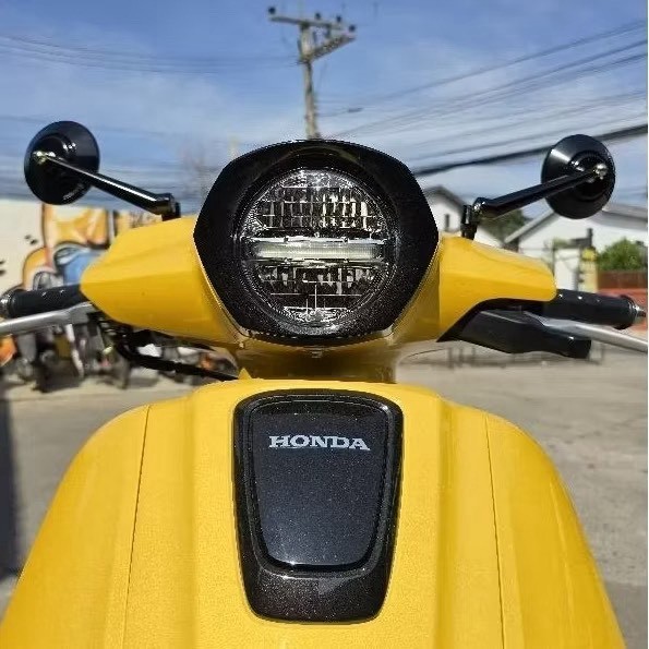 กระจกแต่งรถ {CNC} สำหรับรถรุ่น Honda Giorno และ Hondaทุกรุ่น อุปกรณ์ครบพร้อมติดตั้ง