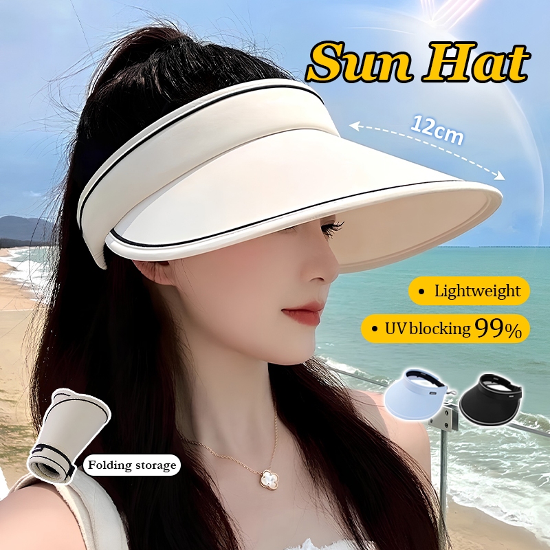หมวกกันแดด หมวกแฟชั่น หมวกแก๊ปกันแดดสไตล์สปอร์ต ระบายอากาศได้ดี ป้องกันรังสียูวี