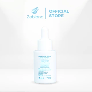 เซรั่มสิวคนท้อง Zeblanc Acne Solution ดูแลปัญหาสิวด้วยสารสกัดจากธรรมชาติ ปลอดพาราเบน ปราศจากน้ำหอม สกินแคร์ Skincare