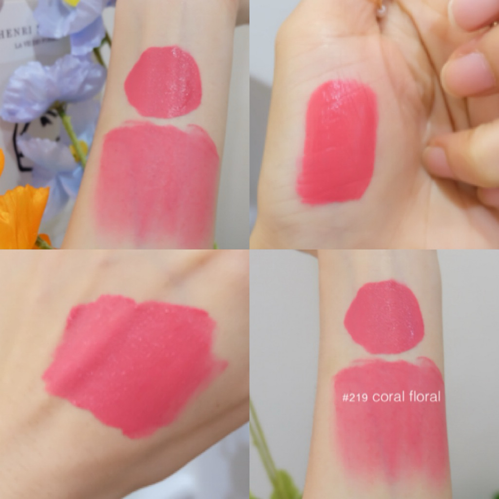 Byeon lip matte #219 Coral floral ชมพูดอกไม้เกาหลี นางเอกซีรีย์เกาหลีชอบใช้สีนี้แนะนำเลยค่า
