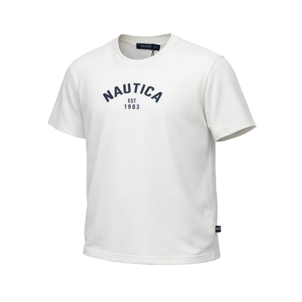 NAUTICA T-Shirt เสื้อยืดนอติก้า 300605 1BW