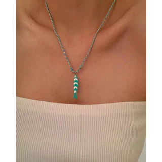 HER OBJECTIVE_HER LOBSTER/SARDINE ON ROPE NECKLACE