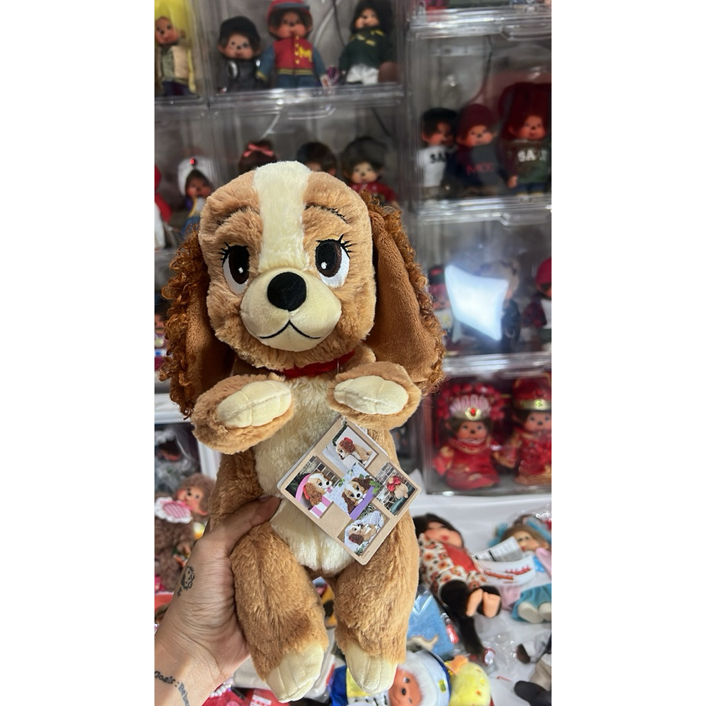 ตุ๊กตาหมา lady งาน shop japan แท้ พร้อมจัดส่ง🩷