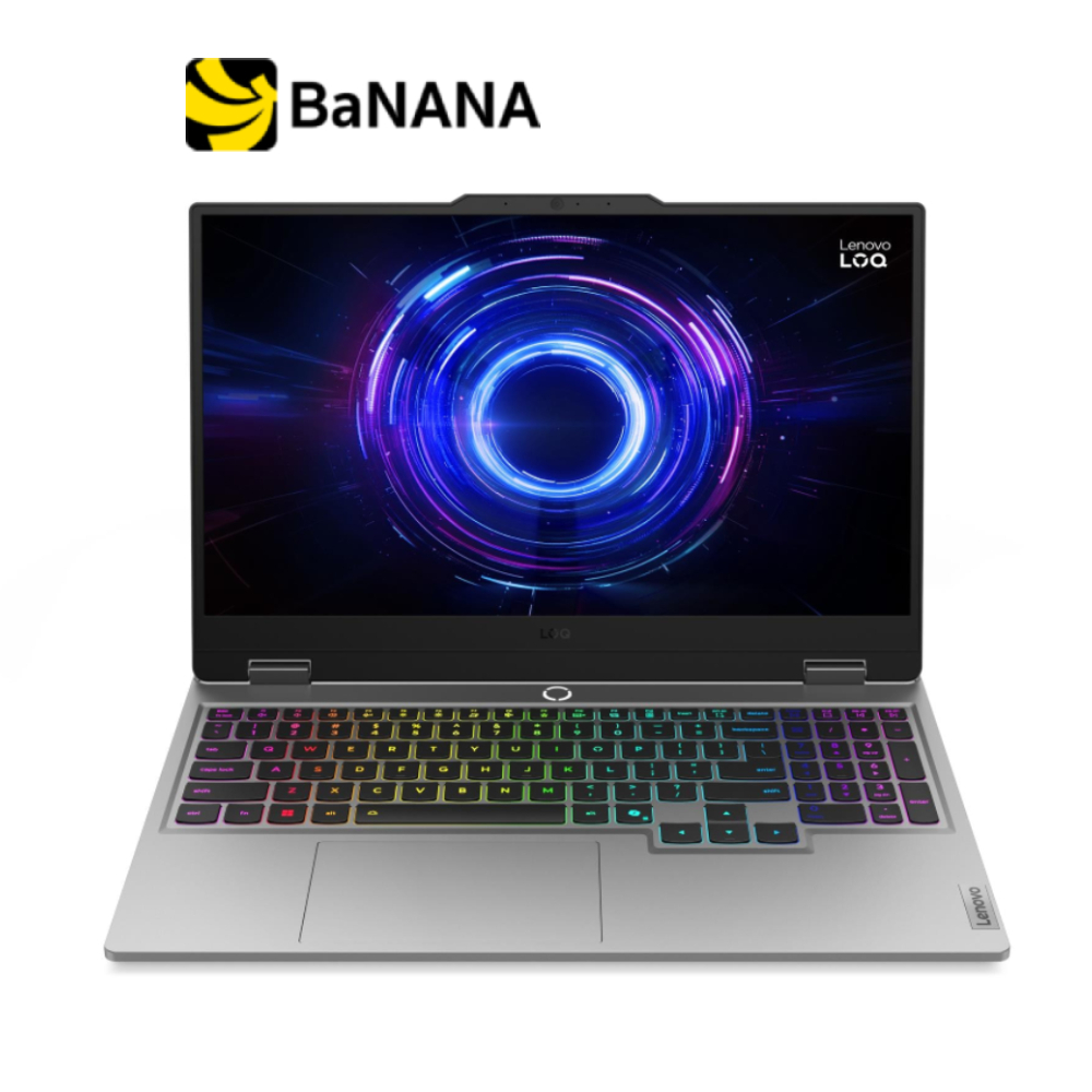 โน๊ตบุ๊ค Lenovo LOQ 15IRX10-83JE01E3TA Luna Gray by Banana IT
