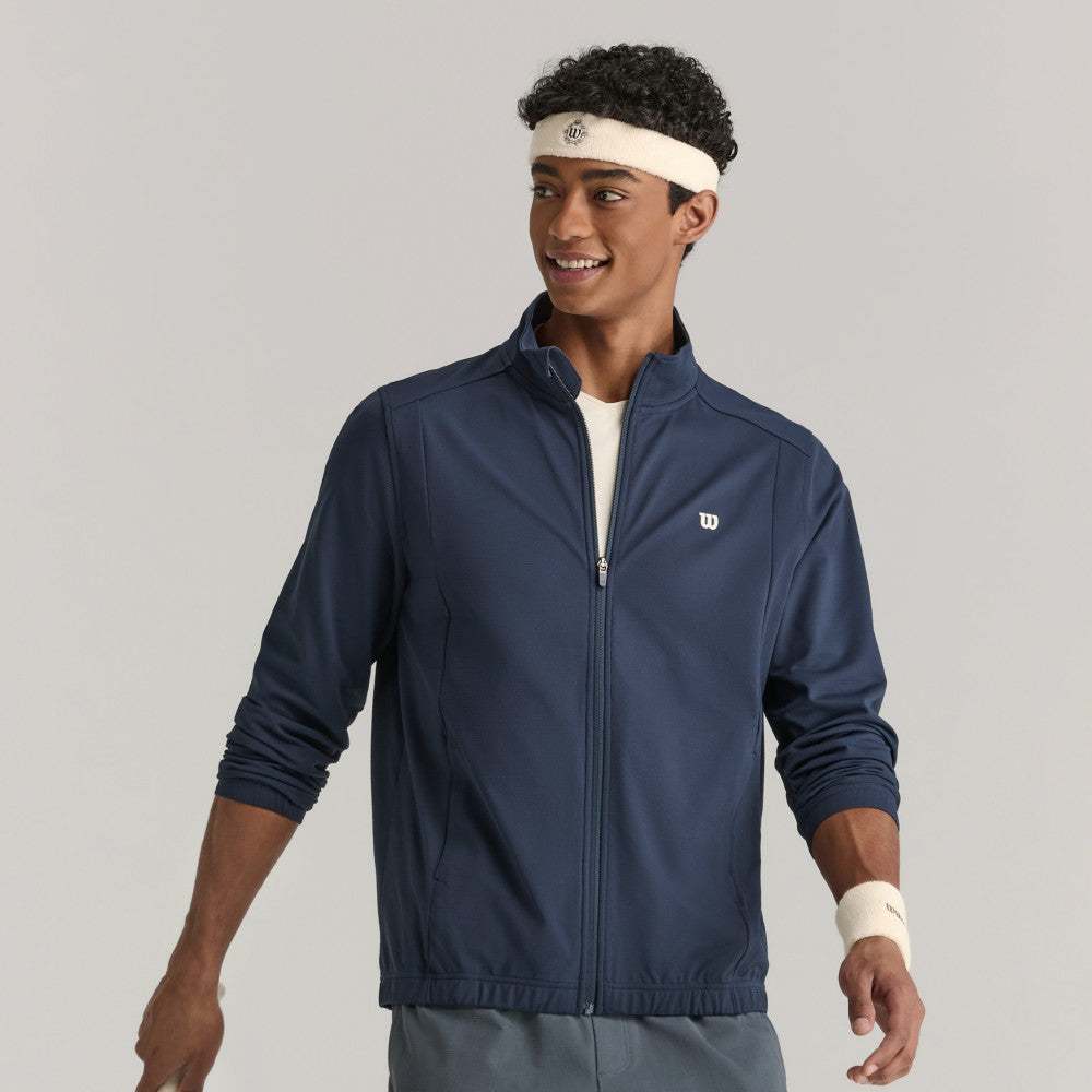 Wilson Men DAILY SPORT ZIP JACKET WM20122532DBC Official Store
