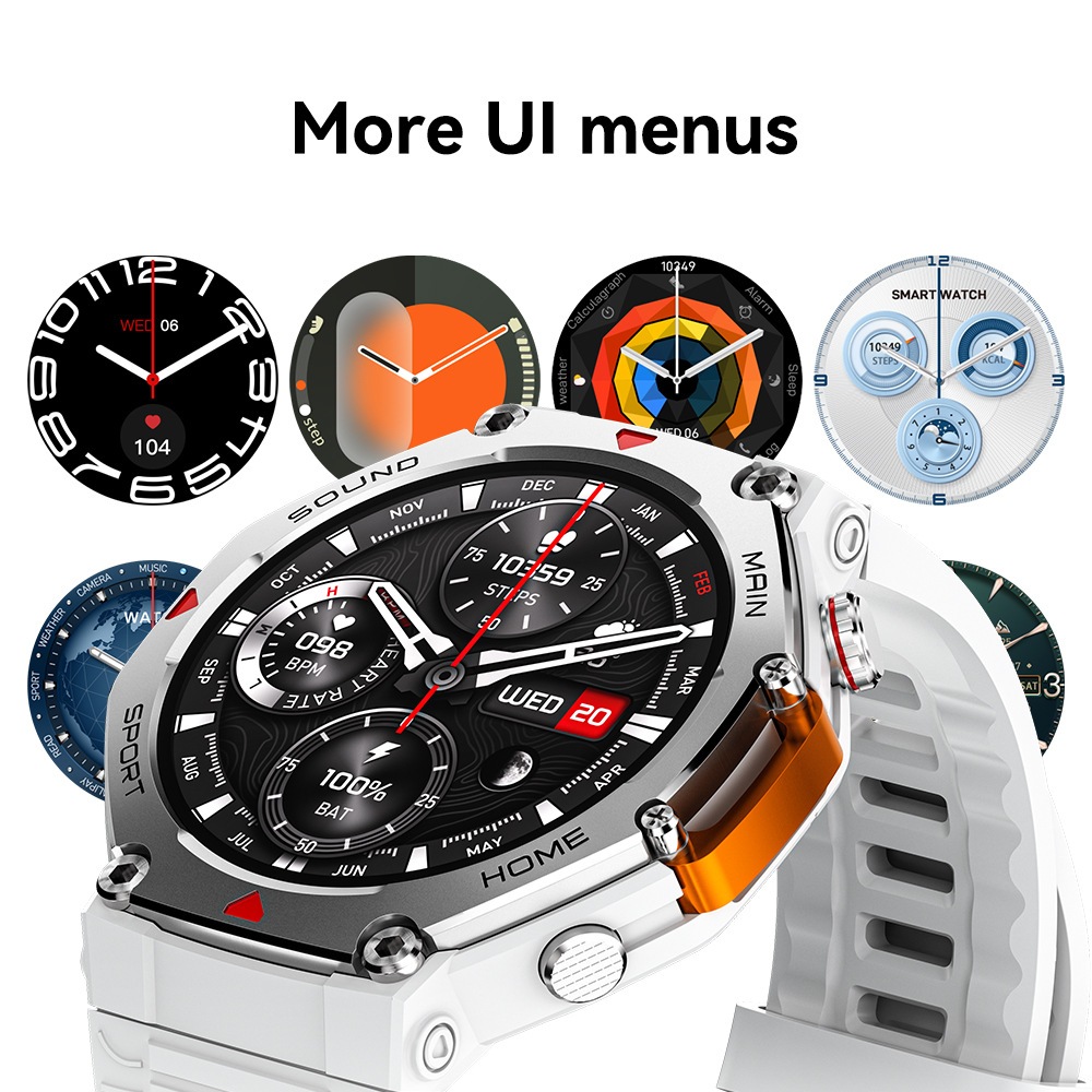 [Hot Item] Amazfit M-Rex 3 22mm GPS นำทาง ดาวเทียม 6 ดวง กันน้ำ5ATM ใช้ได้อุณหภูมิ -30 องศา