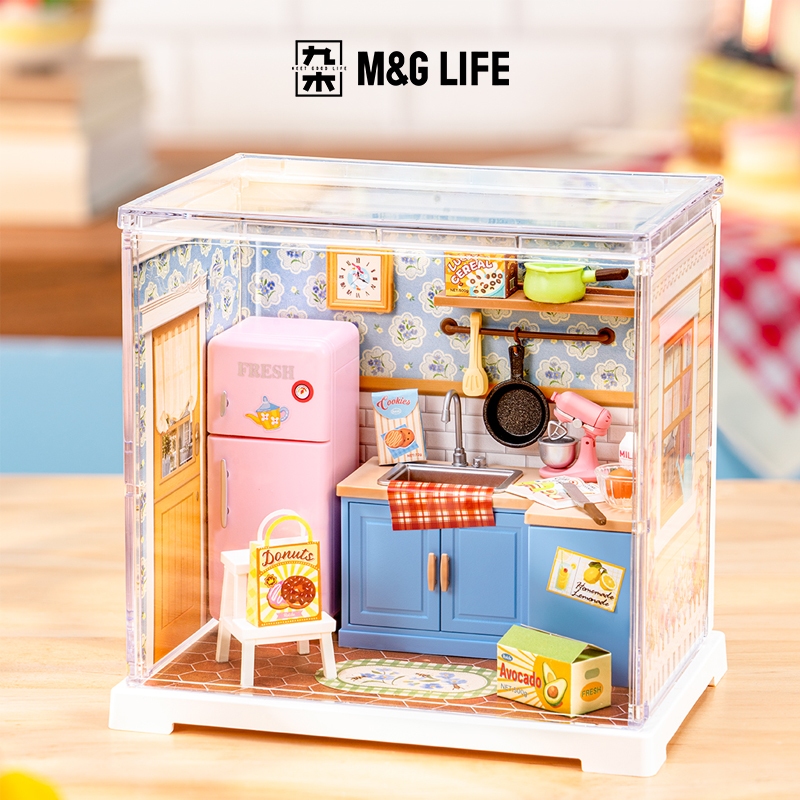 M&G LIFE x Rolife Mini Super World Series DIY Assembly Toy Injection Molded Model