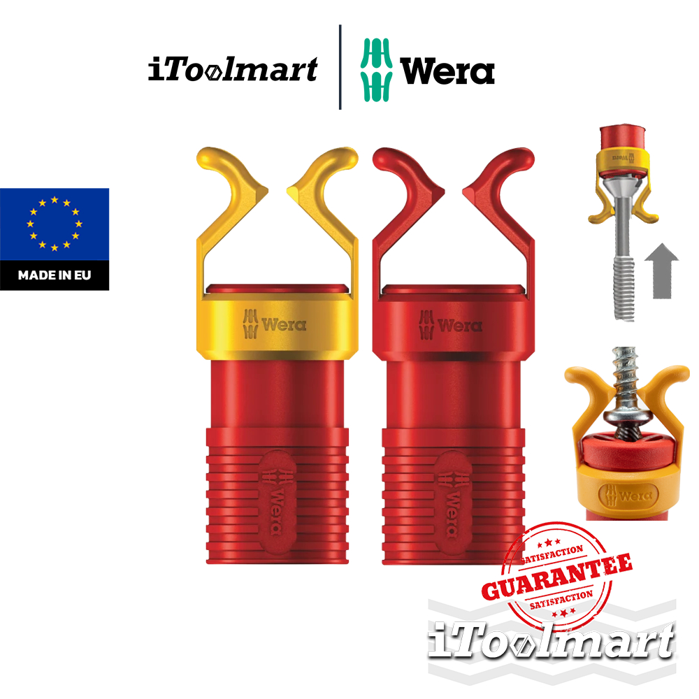 WERA ชุดปลอกจับสกรู 1440/1442 Screw gripper set ใช้กับไขควง VDE (2 ตัวชุด) 05073680001