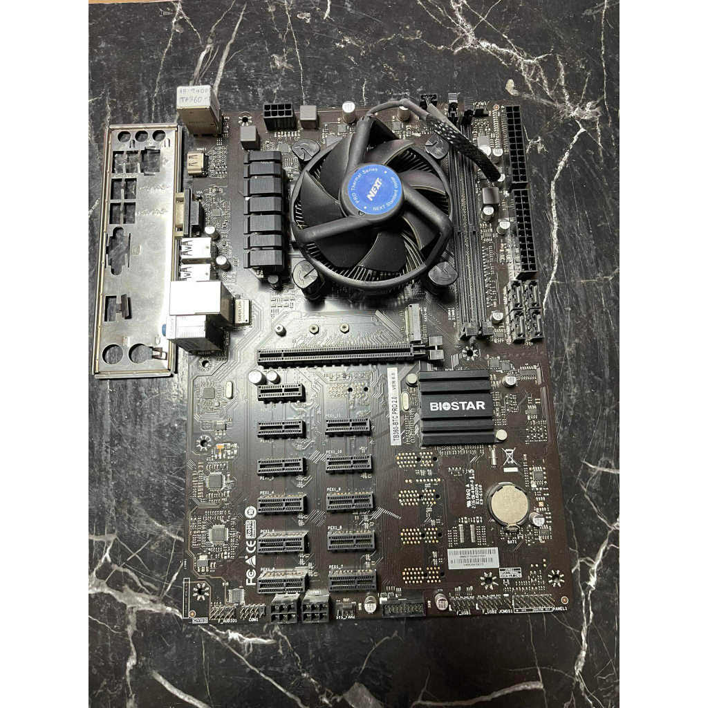 ชุดเมนบอร์ด cpu i5-9400F+MB TB360 BIOSTAR