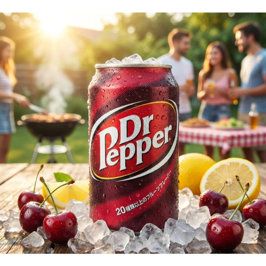[ส่งจากไทย] Dr.Pepper 350 ml นำเข้าจากญี่ปุ่น เครื่องดื่ม กลิ่นคล้าย Cola Cherry