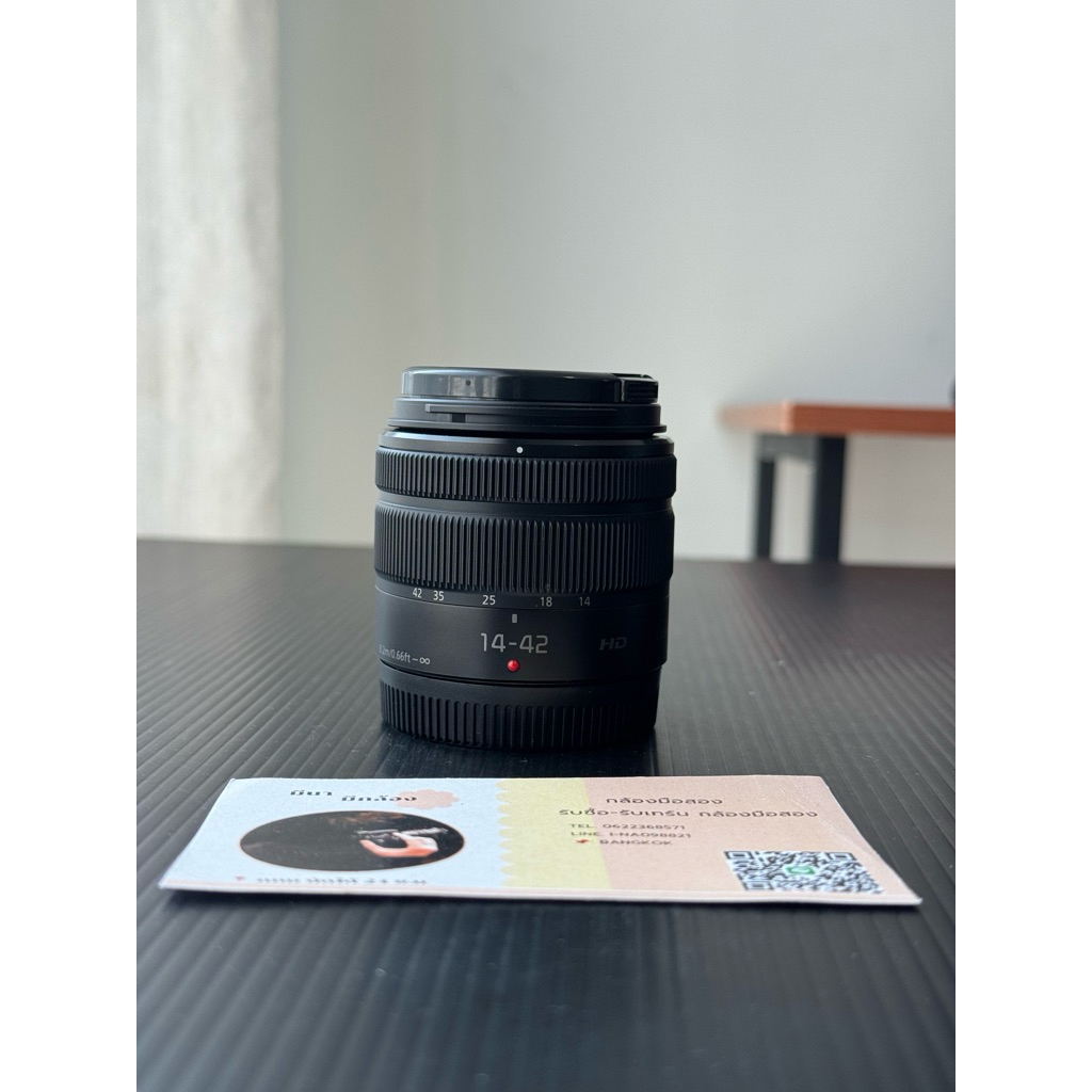 เลนส์มือสองราคาถูก Panasonic Lumix G Vario 14-42mm f/3.5-5.6
