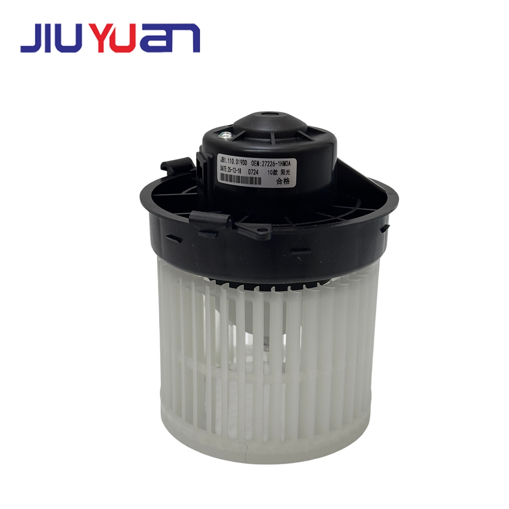 JIUYUAN พัดลมระบบปรับอากาศ Blower Motor for NISSAN ALMERA N17/March K13 Tiida 27226-1HM0A
