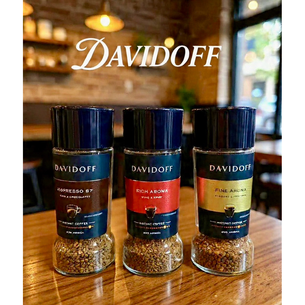 ++ พร้อมส่ง++ กาแฟ Davidoff 3 สูตร ขนาด 90 กรัม กาแฟดาวิดอฟ