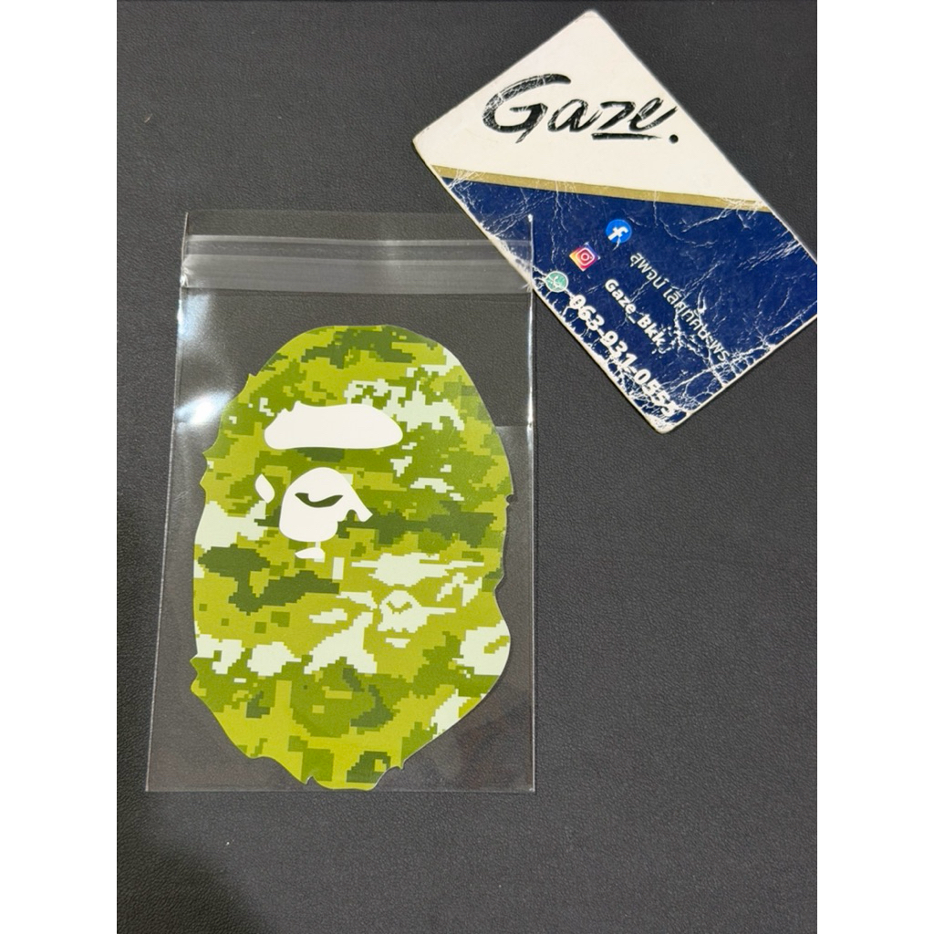 Sticker แบรนด์ Supreme Bape Stussy (ของแท้จากshop100%)