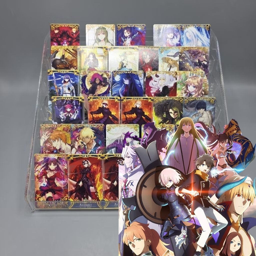 (พร้อมส่ง/แท้✅️) ของสะสม อนิเมะ การ์ด fate grand order arcade card fgo card saber เซเบอร์ ริน rin