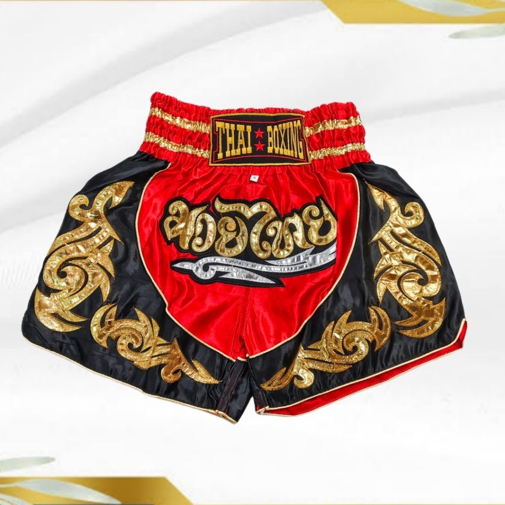 🥊กางเกงมวยไทยรุ่นลายไทย ของผู้ใหญ่ #Thai boxing