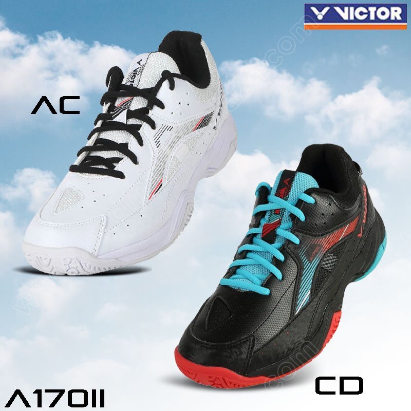【 ของแท้ 💯% 】รองเท้าแบดมินตัน วิคเตอร์ A170 II หน้ากว้าง 4E (A170II)