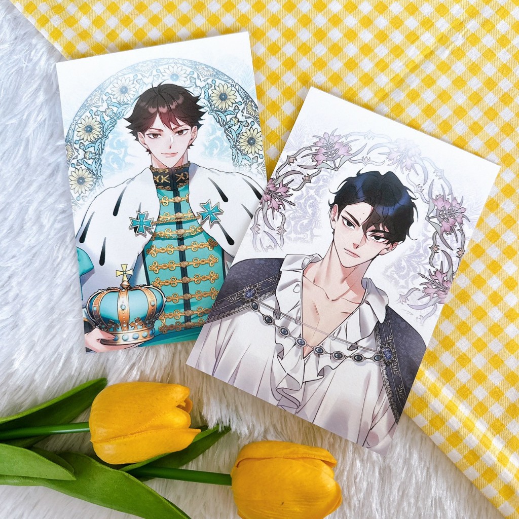 (✅พร้อมส่ง) Postcard Oikawa Sakusa : Haikyuu! (เซ็ต 2ใบ)