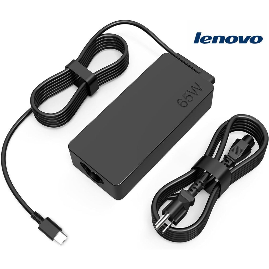 อะแดปเตอร์โน๊ตบุ๊ค Lenovo 65W 20V3.25A Type-c Thinkpad/Yoga/Chromebook IdeaPad Flex Laptop Adapter