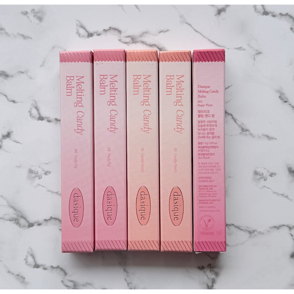 dasique Melting Candy Balm #เดซีค ลิปบาล์ม, ลิปสติก, ลิปมัน, แวววาว