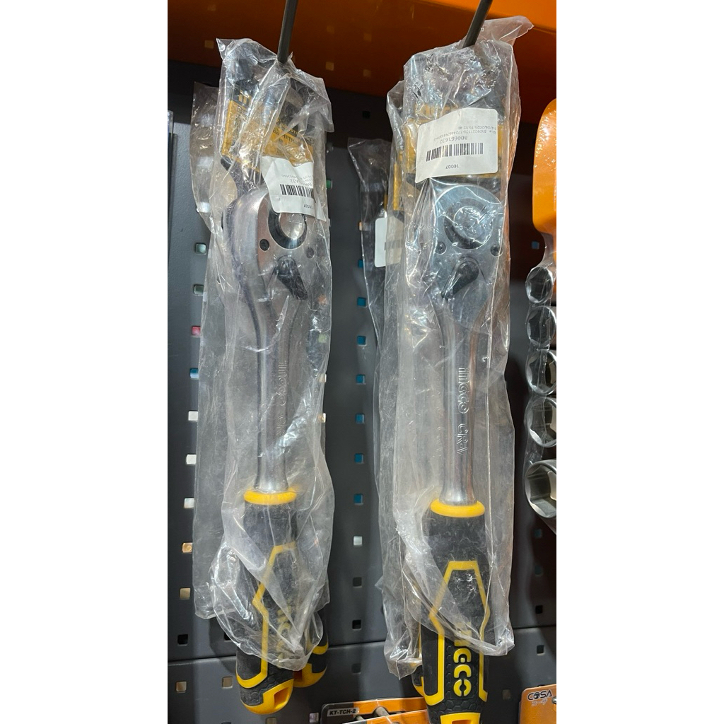 ด้ามฟรี INGCO รหัส HRTH0812  72T 1/2 นิ้ว ด้ามขัน ด้ามขันฟรี กรอกแกรก Ratchet Wrench ก๊อกแก๊ก