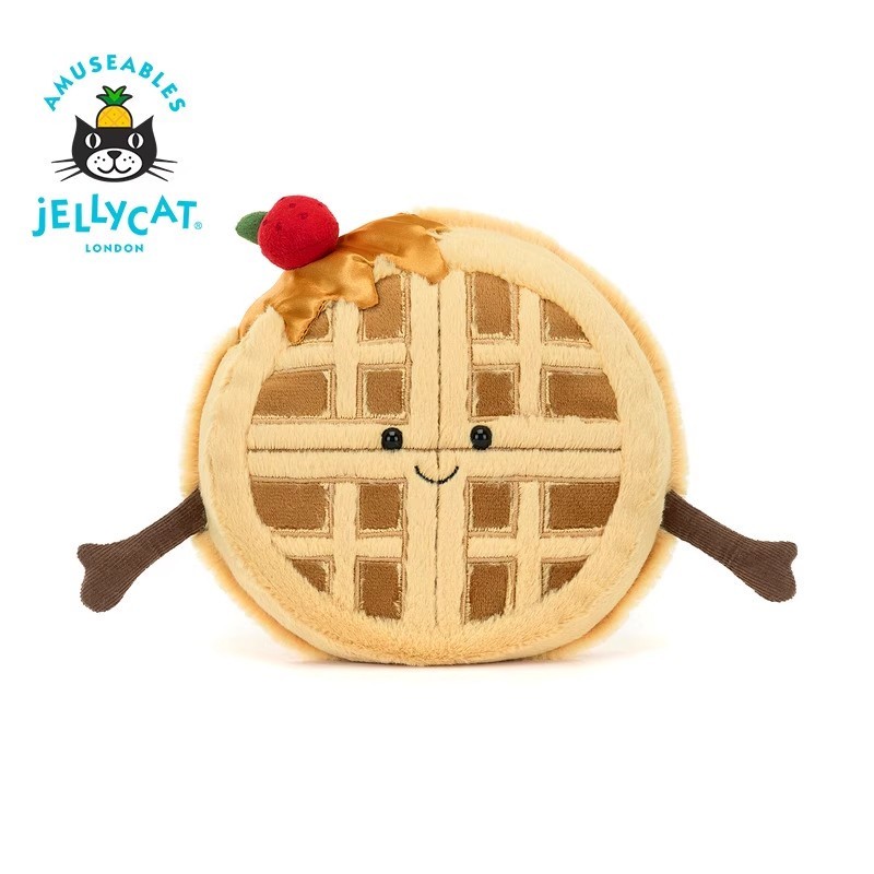 『JELLYCAT LONDON』Jellycat วาฟเฟิล Dessert Series ขนปุย สั่งจากอังกฤษ ของแท้ 100% 💯