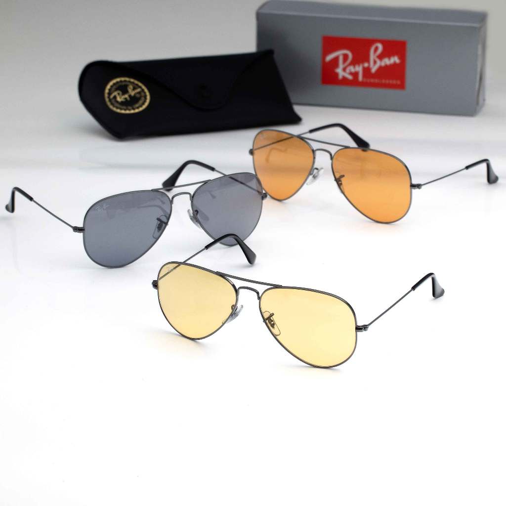 แว่นกันแดด Ray-Ban : RB3025 SIZE 58 MM. Aviator **สินค้าประกัน 2 ปีจากแบรนด**