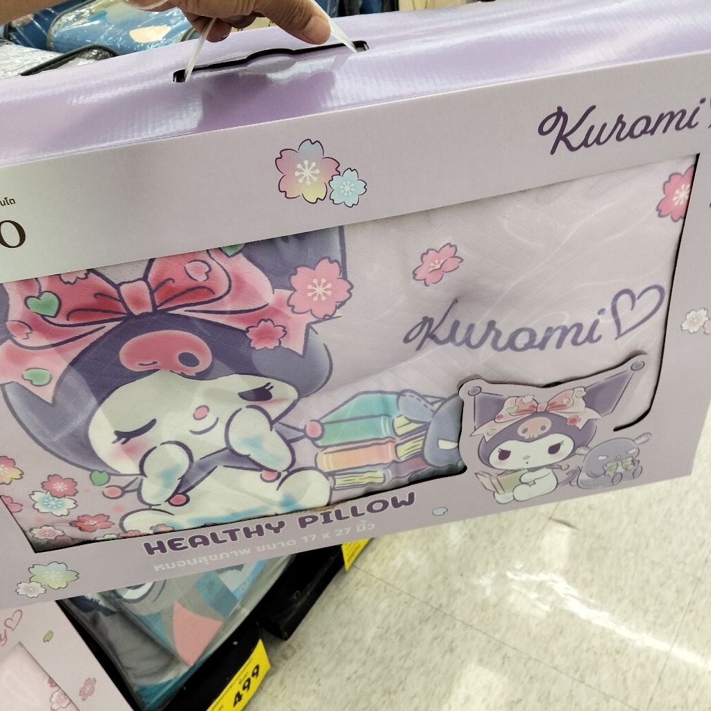 Momento x Kuromi Healthy Pillow – หมอนสุขภาพลายคุโรมิสุดคิ้วท์ หลับสบาย ซัพพอร์ตสรีระ