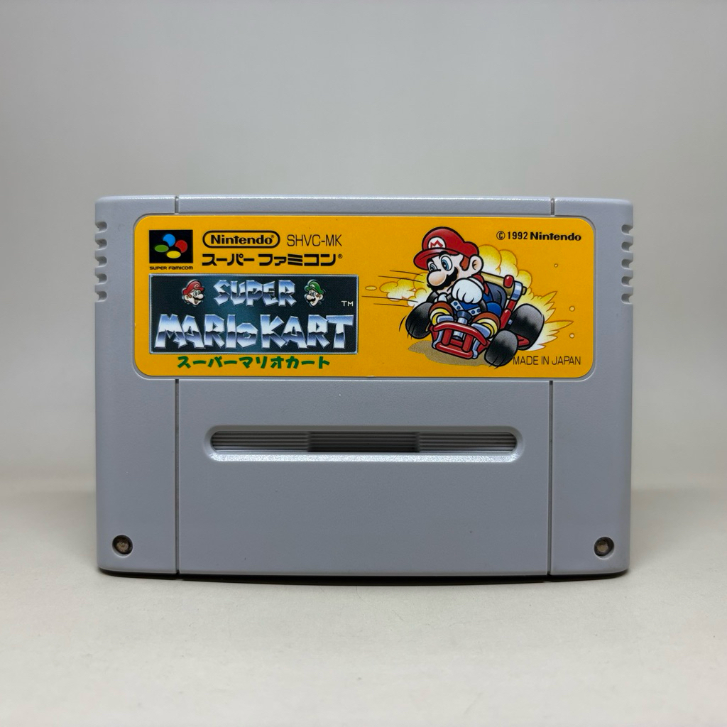 Super Mario Kart (SFC) | ตลับเกมส์แท้ Nintendo Super Famicom Cartridge Japan | Japanese | SHVC-MK | 