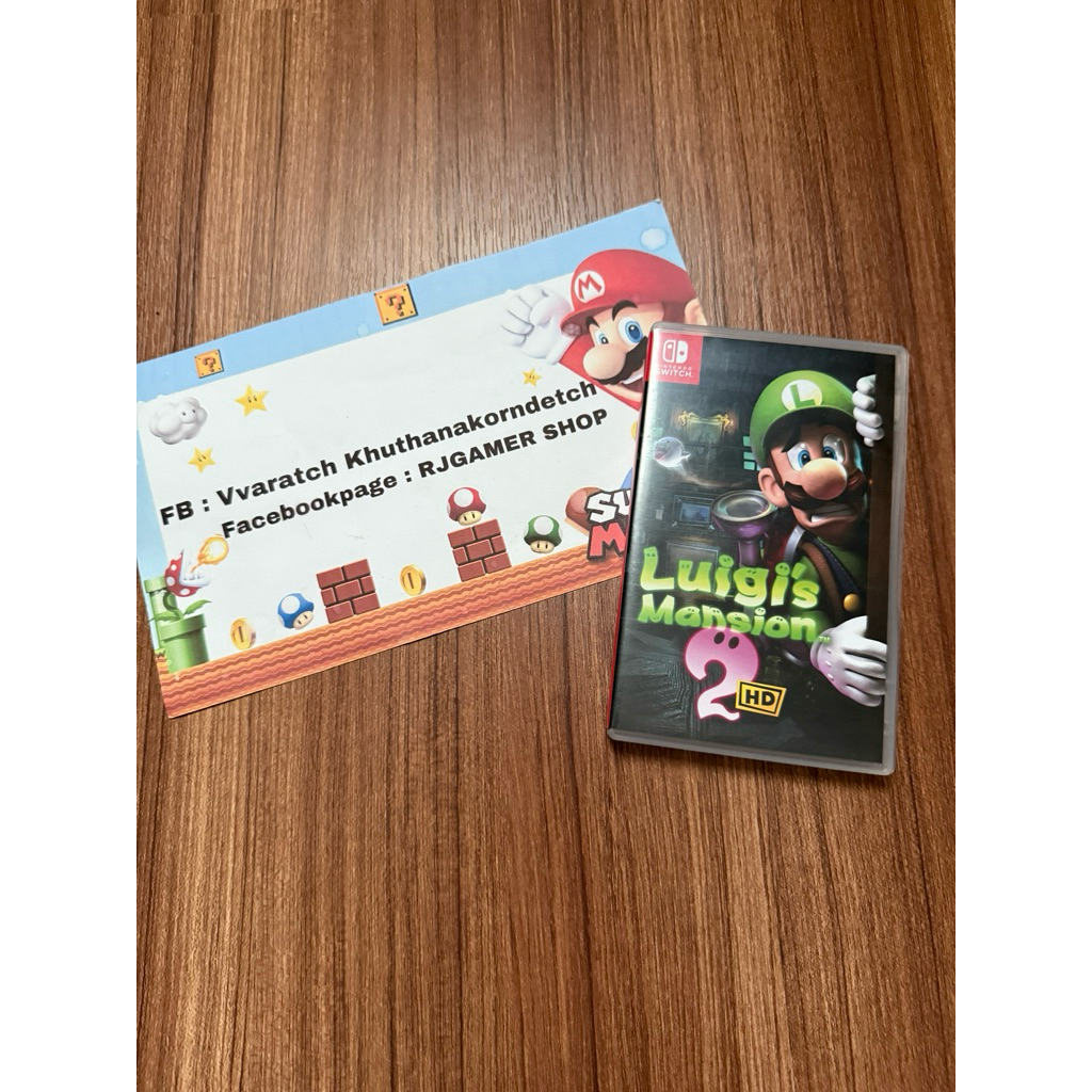 Luigi Mansion2 แผ่นเกมมือสอง
