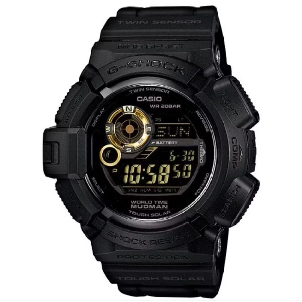 Casio G-Shock นาฬิกาข้อมือG-9300GB-1(Black/Gold)