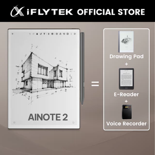 iFLYTEK AINOTE 2 แท็บเล็ต E-Ink AI 10.65 นิ้ว สมุดโน้ตดิจิทัล บันทึกเสียง AI พร้อมปากกาสไตลัส eReader