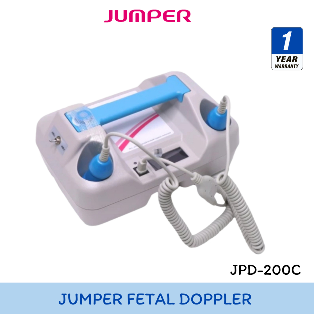 Jumper Fetal Doppler รุ่น JPD-200C เครื่องตรวจการเต้นหัวใจทารกในครรภ์ [.1 Year Warranty.]