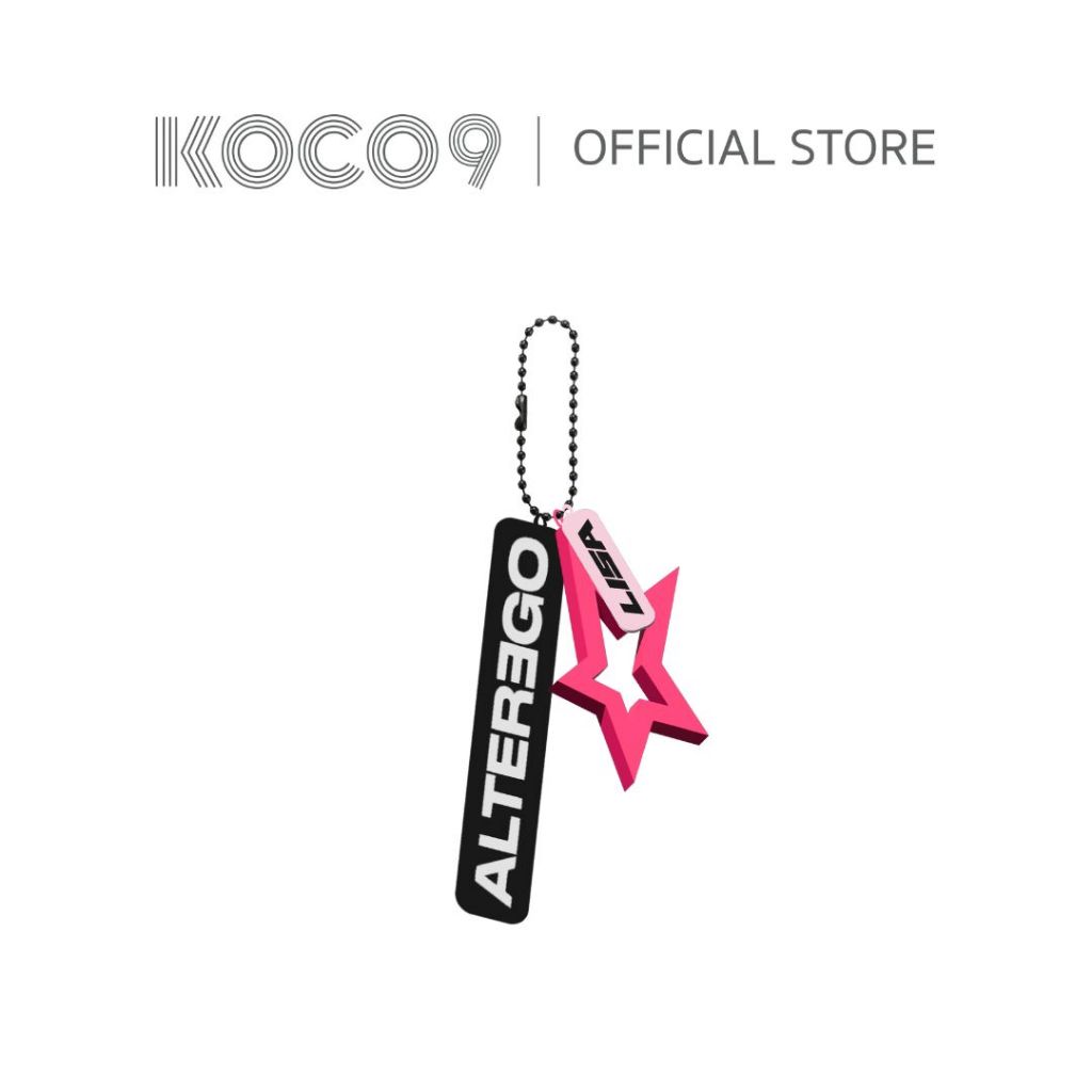 [Lisa Merch] พวงกุญแจยาง Alterego Rubber Keychain - LISA ALTEREGO POP-UP STORE OFFICIAL MERCH