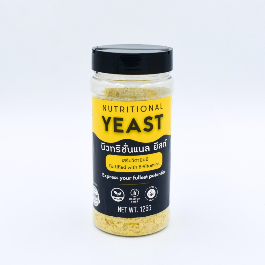 นิวทริชั่นแนล ยีสต์ มีเลข อย. Nutritional Yeast Flakes Vegan 1 kg. Registered with Thai FDA