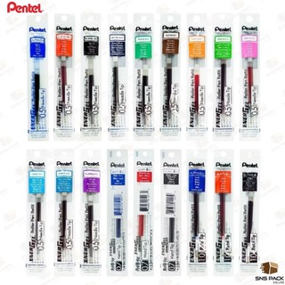 ไส้ปากกาหมึกเจล Pentel Energel LRN5 & LR7 (มีให้เลือก 12 สี)