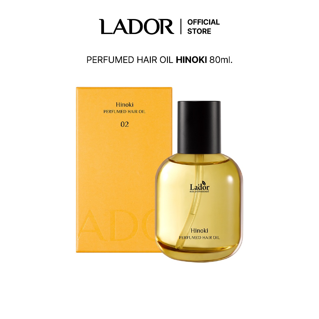 LADOR PERFUMED HAIR OIL HINOKI 80 ML ออยล์บำรุงผม กลิ่นHinoki