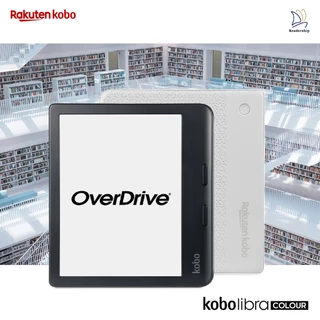 Kobo Libra Colour l E-Reader หน้าจอสี E-Ink 7 นิ้ว กันน้ำ IPX8 รองรับไฟหน้า ComfortLight Pro รองรับปากกา Kobo Stylus2