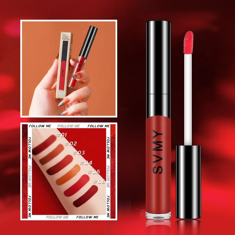 YOTAI ลิปสติก ลิปสติกเนื้อแม มีให้เลือก 6 สี เคลือบริมฝีปาก สีชัด กันน้ำ กันเหงื่อ ติดทนยาวนาน 1063#