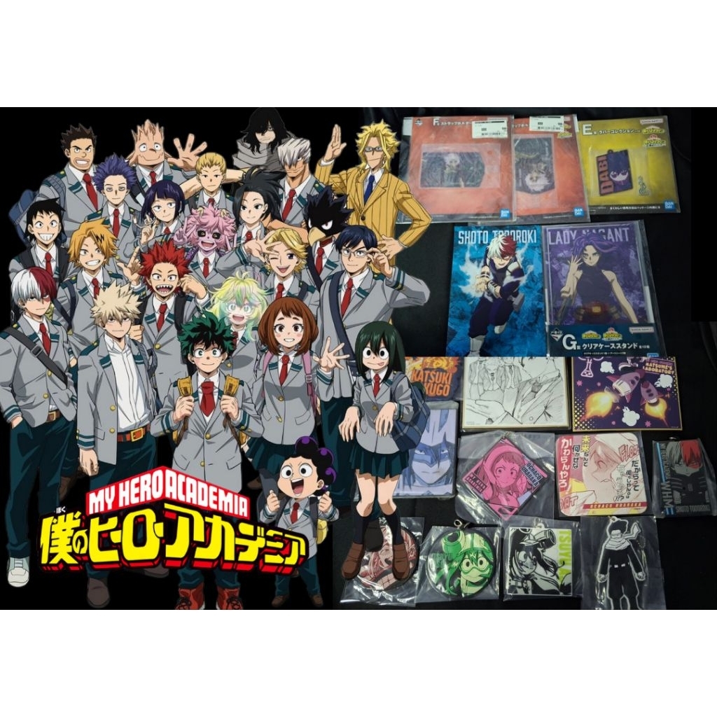 รวมสินค้า My Hero Academia​ มีมากกว่าในภาพ