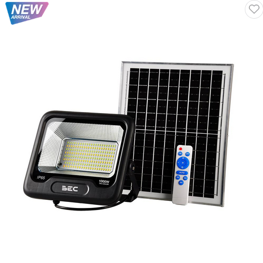 สปอตไลท์ SOLAR BEC BEETLE 1000 วัตต์ DAYLIGHT/COOL WHITE/WARM WHITE สีดำ โปร 1แถม1