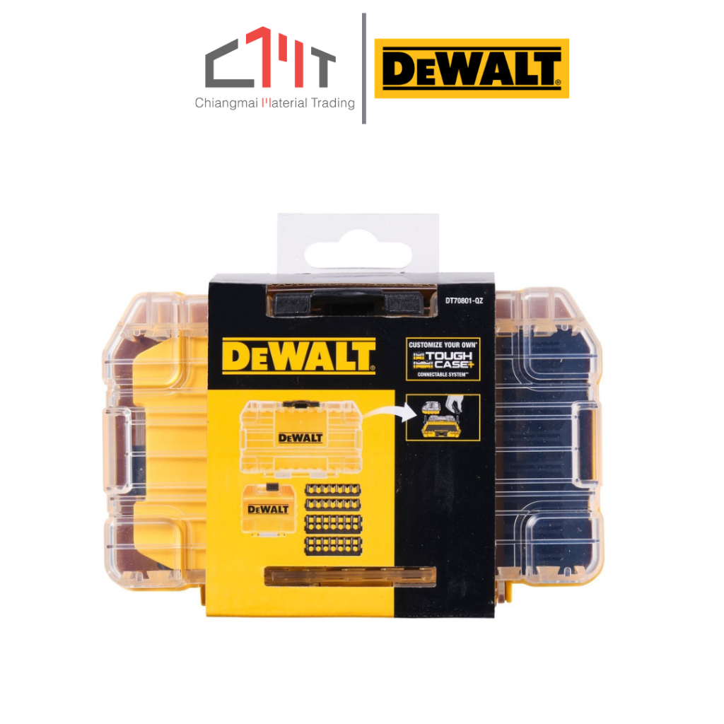 DEWALT กล่องอุปกรณ์ (Tough Case) Tstak ขนาดเล็ก No.DT70801-QZ