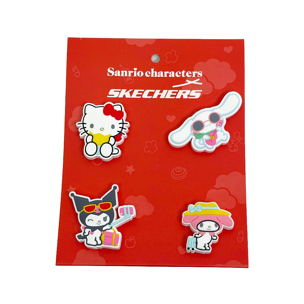 Skechers สเก็ตเชอร์ส ตัวติดรองเท้า Sanrio Characters Cali Bits Travel Pack 2 - DL250425