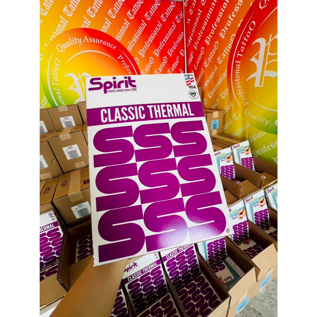 กระดาษลอกลาย Spirit Classic Thermal Tattoo Stencil Transfer Paper