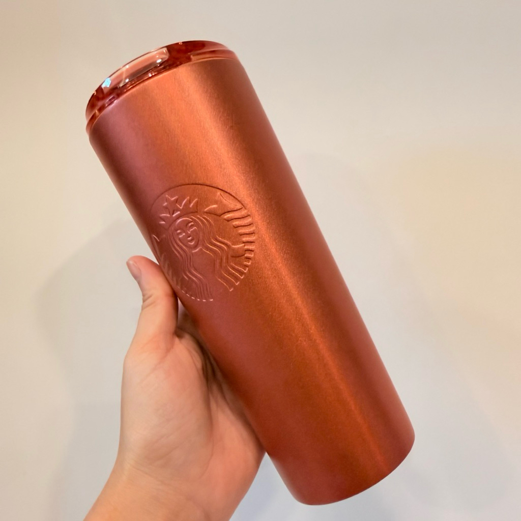 💯% STARBUCKS  SS ORANGE GALAXY TUMBLER  จำหน่ายแต่ของแท้จาก SHOP เท่านั้น