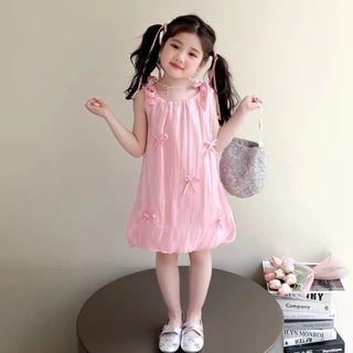 PRINCESS KESLI สาวชุดปาร์ตี้วันเกิดแขนกุด,สีฟ้า ชุดเจ้าหญิงสาวTulleงานแต่งงานชุดราตรีชุดราตรีชุดบอล 2-9 ปี
