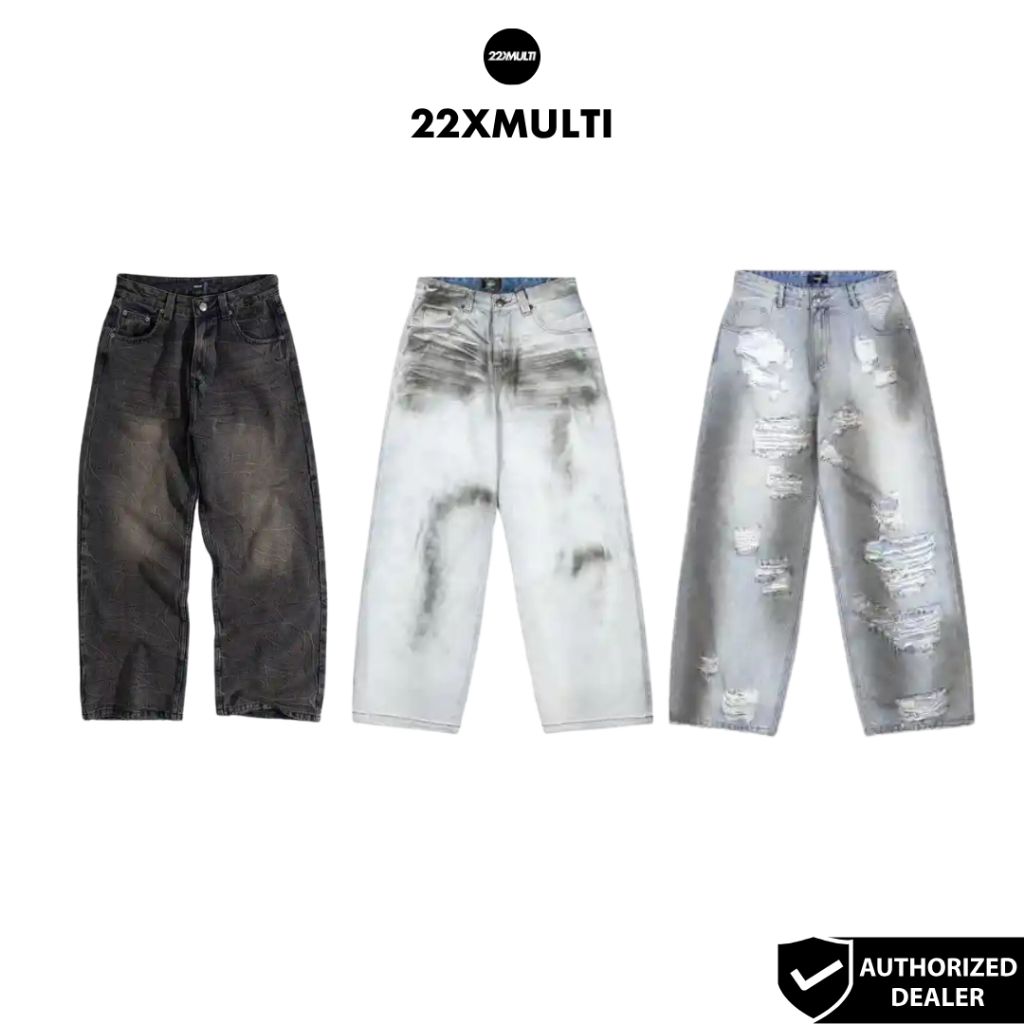 TRICH CLUB - CYCY LOW-RISE JEANS/ DOW BAGGY JEANS/ DAT BAGGY JEANS